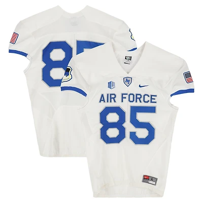 Air Force Falcons Team-Issued #85 White Nike Jersey from the Football Program - Size L