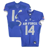 Air Force Falcons Team-Issued #14 Royal Nike Jersey from the Football Program - Size M