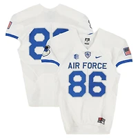 Air Force Falcons Team-Issued #86 White Nike Jersey from the Football Program - Size L