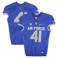 Air Force Falcons Team-Issued #41 Royal Nike Jersey from the Football Program - Size L