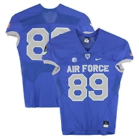 Air Force Falcons Team-Issued #89 Royal Nike Jersey from the Football Program - Size L