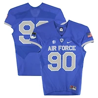 Air Force Falcons Team-Issued #90 Royal Nike Jersey from the Football Program - Size L
