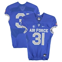 Air Force Falcons Team-Issued #31 Royal Nike Jersey from the Football Program - Size M