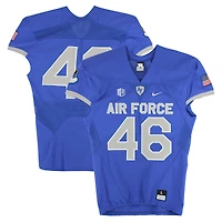 Air Force Falcons Team-Issued #46 Royal Nike Jersey from the Football Program - Size L