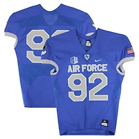 Air Force Falcons Team-Issued #92 Royal Nike Jersey from the Football Program - Size XL