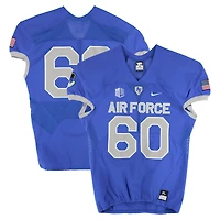 Air Force Falcons Team-Issued #60 Royal Nike Jersey from the Football Program - Size XL