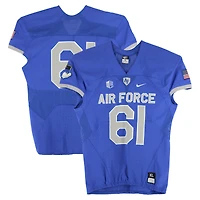 Air Force Falcons Team-Issued #61 Royal Nike Jersey from the Football Program - Size XL