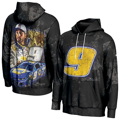 Youth ProSphere Chase Elliott All Over Print Pullover Hoodie