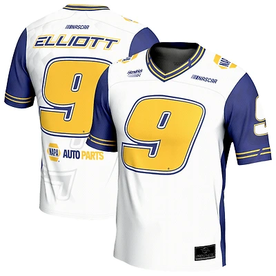Men's ProSphere  White Chase Elliott Football Fashion Jersey