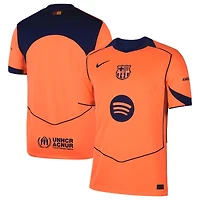 Men's Nike  Orange Barcelona 2025/26 Third Replica Jersey