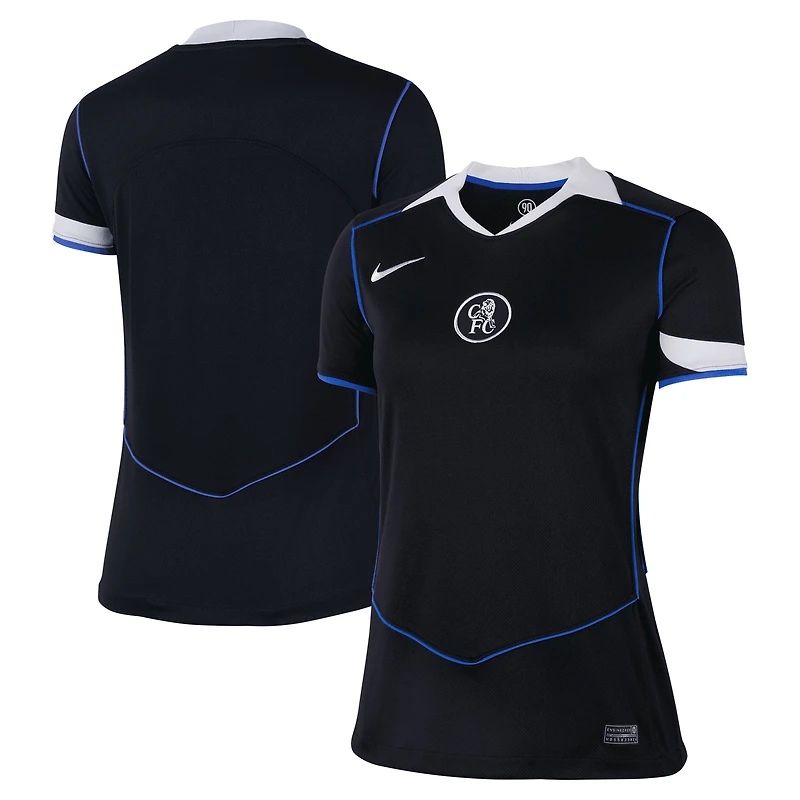 Women's Nike  Black Chelsea 2025/26 Third Replica Jersey