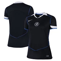 Women's Nike  Black Chelsea 2025/26 Third Replica Jersey