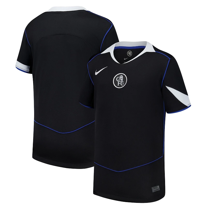 Youth Nike  Black Chelsea 2025/26 Third Replica Jersey