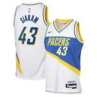 Youth Nike Pascal Siakam White Indiana Pacers 2025/26 City Edition Swingman Jersey
