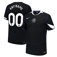 Men's Nike  Black Chelsea 2025/26 Third Authentic Custom Jersey