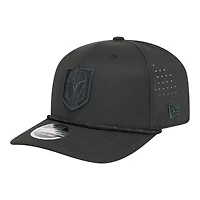 Men's New Era  Black Vegas Golden Knights Sport Vented 9SEVENTY Rope Adjustable Hat