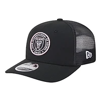 Men's New Era  Black Inter Miami CF Jersey Hook 9SEVENTY Adjustable Hat