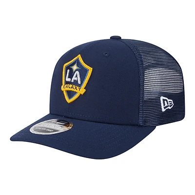 Men's New Era  Blue LA Galaxy Jersey Hook 9SEVENTY Adjustable Hat