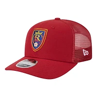 Men's New Era  Red Real Salt Lake Jersey Hook 9SEVENTY Adjustable Hat