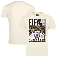 Unisex Sportiqe  Natural Chelsea 2025 FIFA Club World Cup Champions T-Shirt