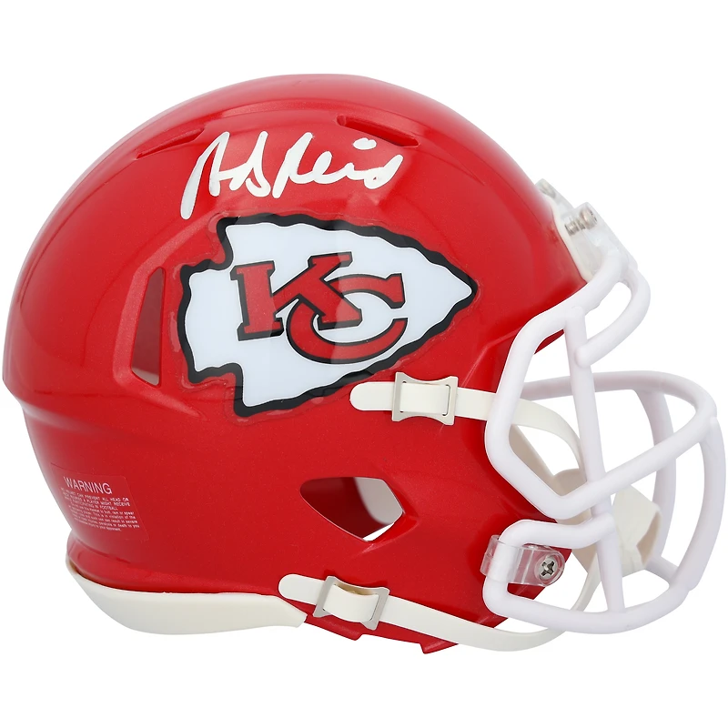 Andy Reid Kansas City Chiefs Autographed Riddell Speed Mini Helmet
