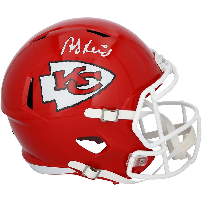 Andy Reid Kansas City Chiefs Autographed Riddell Speed Replica Helmet