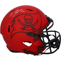 Emeka Egbuka Tampa Bay Buccaneers Autographed Riddell Rave Speed Replica Helmet