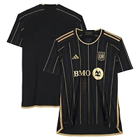 Gareth Bale LAFC Autographed Black adidas 2024 Primary Replica Jersey - Front Signed
