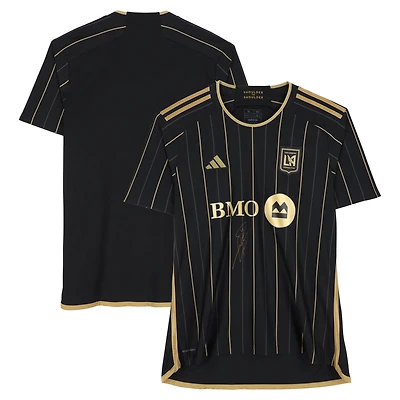 Gareth Bale LAFC Autographed Black adidas 2024 Primary Replica Jersey - Front Signed
