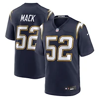 Men's Nike Khalil Mack Navy Los Angeles Chargers Alternate Super Game Player Jersey