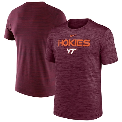 Men's Nike Maroon Virginia Tech Hokies Velocity Dri-FIT T-Shirt
