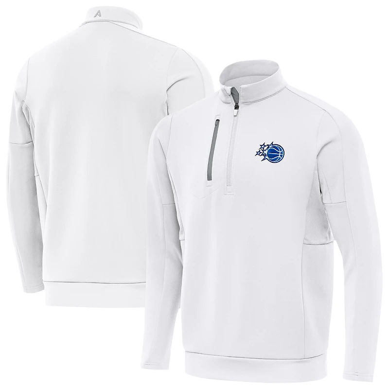 Men's Antigua Orlando Magic New Logo Generation Quarter-Zip Pullover Top