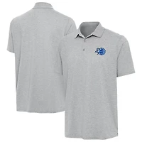 Men's Antigua Heather Gray Orlando Magic New Logo Par 3 Polo