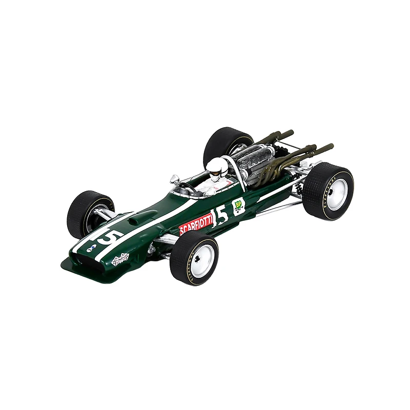 Spark Models Ludovico Scarfiotti Formula 1 1968 South African Grand Prix #15 1:43 Scale Die-Cast Car