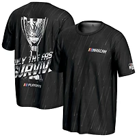 Men's ProSphere  Black NASCAR Only the Fast Survive Playoffs T-Shirt