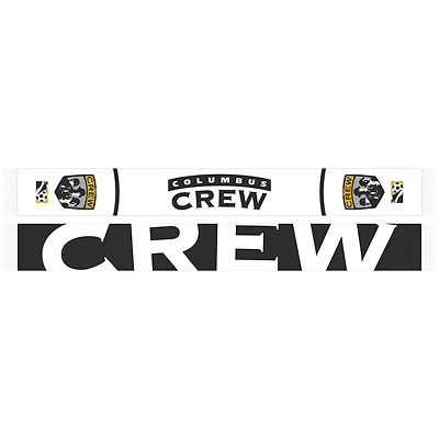 White Columbus Crew 2025 Third Jersey Hook Scarf