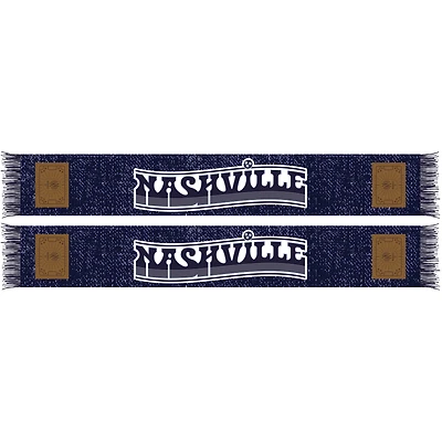 Blue Nashville SC 2025 Third Jersey Hook Scarf