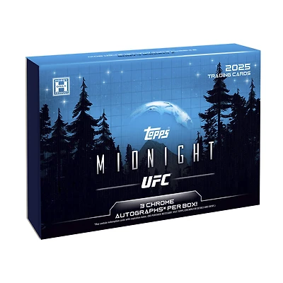 2025 Topps Midnight UFC Factory Sealed Hobby Box