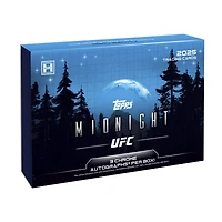 2025 Topps Midnight UFC Factory Sealed Hobby Box