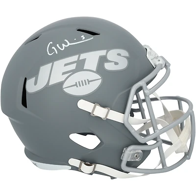 Garrett Wilson New York Jets Autographed Riddell Slate Speed Replica Helmet