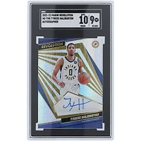 Tyrese Haliburton Indiana Pacers Autographed 2021-22 Panini Revolution #AG-THB SGC Authenticated 9/10 Card