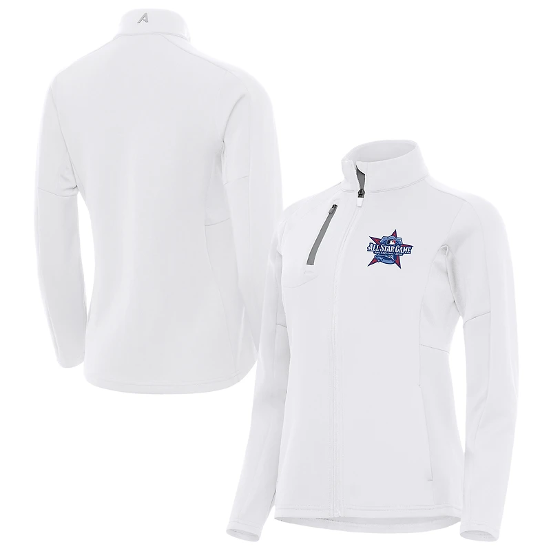 Women's Antigua White 2026 MLB All-Star Game Generation Full-Zip Jacket