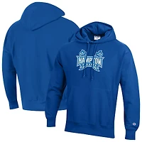Men's Champion Royal Hampton Pirates Reverse Weave Pullover Hoodie