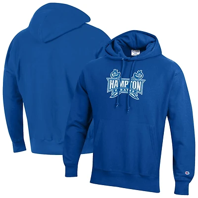Men's Champion Royal Hampton Pirates Reverse Weave Pullover Hoodie