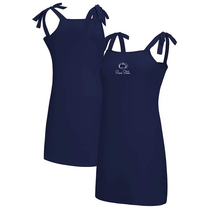 Women's Concepts Sport Navy Penn State Nittany Lions Tie-Shoulder Nightdress