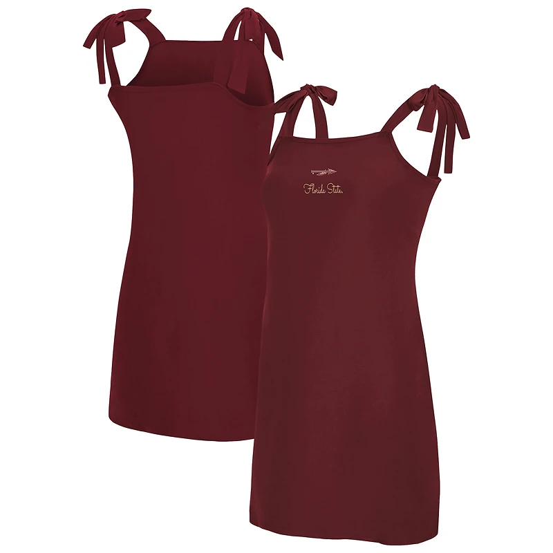 Women's Concepts Sport Garnet Florida State Seminoles Tie-Shoulder Nightdress