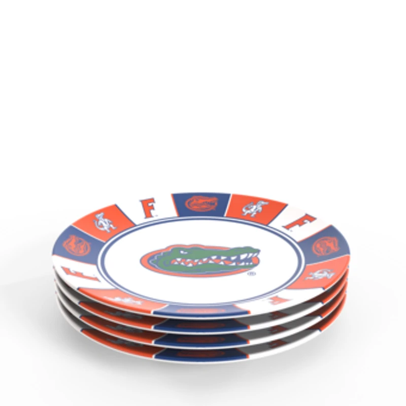 Tervis Florida Gators Four-Piece Melamine Dinner Plate Set