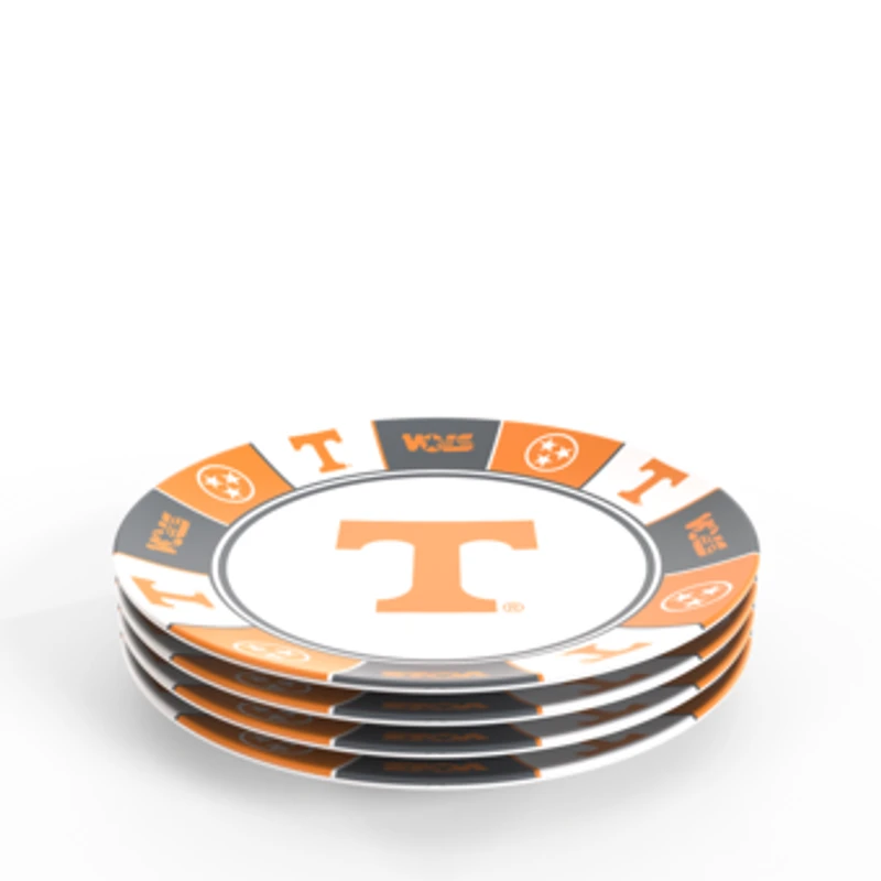 Tervis Tennessee Volunteers Four-Piece Melamine Dinner Plate Set