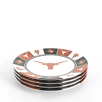 Tervis Texas Longhorns Four-Piece Melamine Dinner Plate Set