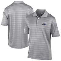Men's Champion Gray Florida Atlantic Owls Textured Solid Polo
